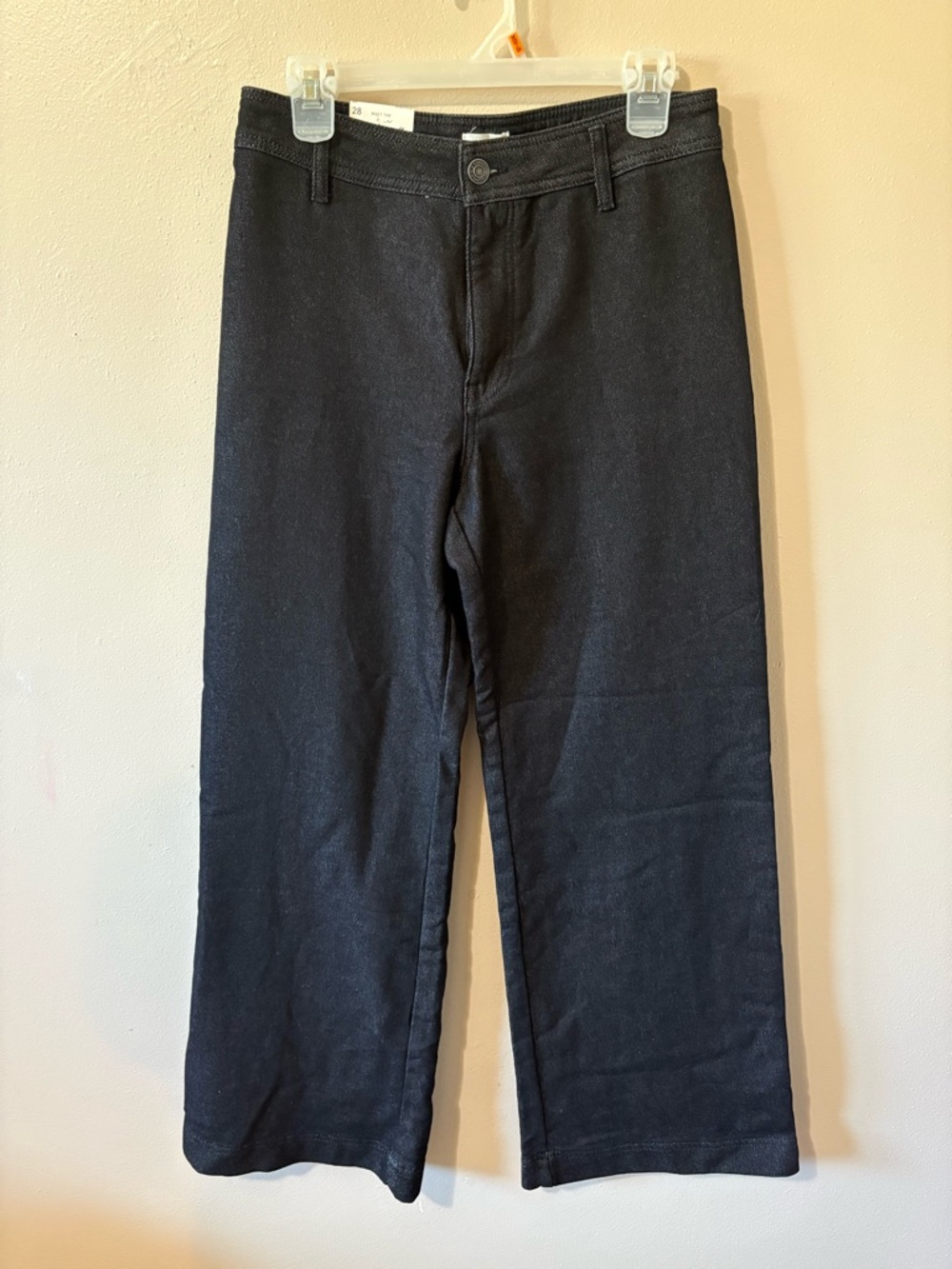 Z Supply Rilynn Wide Leg Denim Trouser Womens size 28 NWT!!